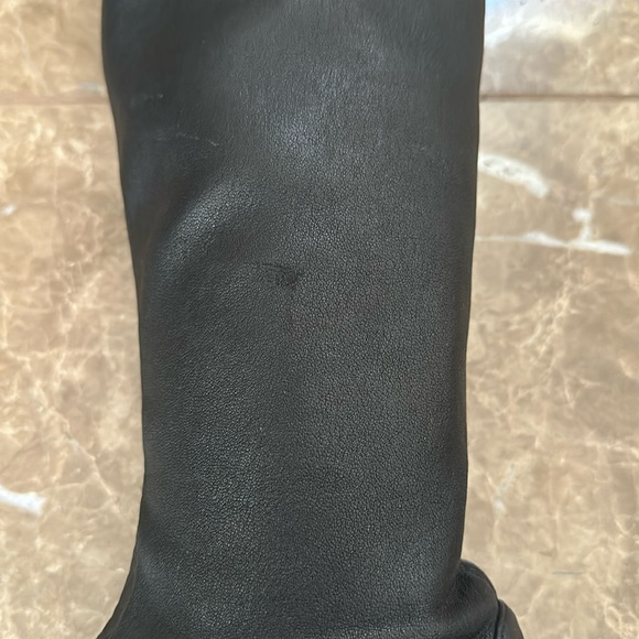 Stuart Weitzman Over-the-Knee Lowland Boots Black Size 5 EUC - Picture 9 of 12